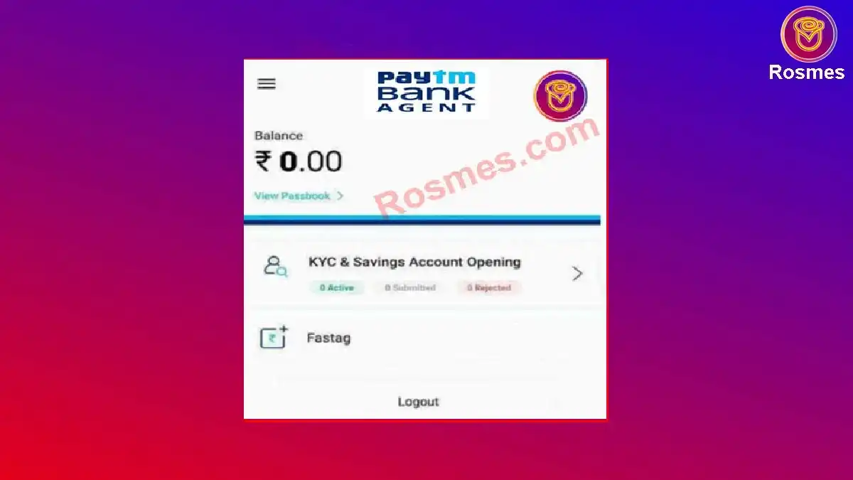 Paytm Bank Agent App