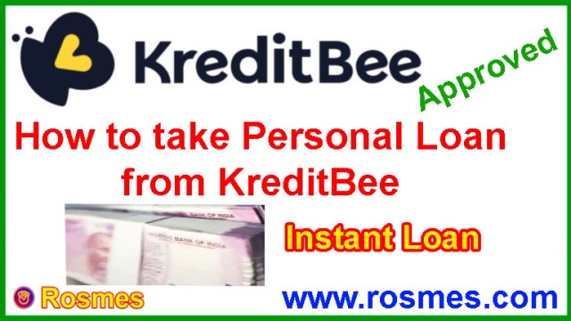 How to take Personal Loan from KreditBee
